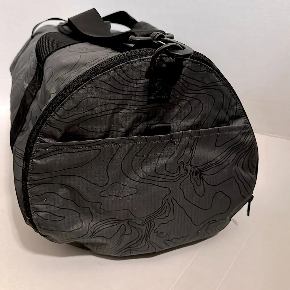 VANS X NATHAN FLORENCE Mala Duffle Vans Collab Nathan Florence Asphalt Black EUC